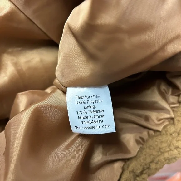 NINE WEST TEDDY BEAR JACKET - Picture 8 of 8